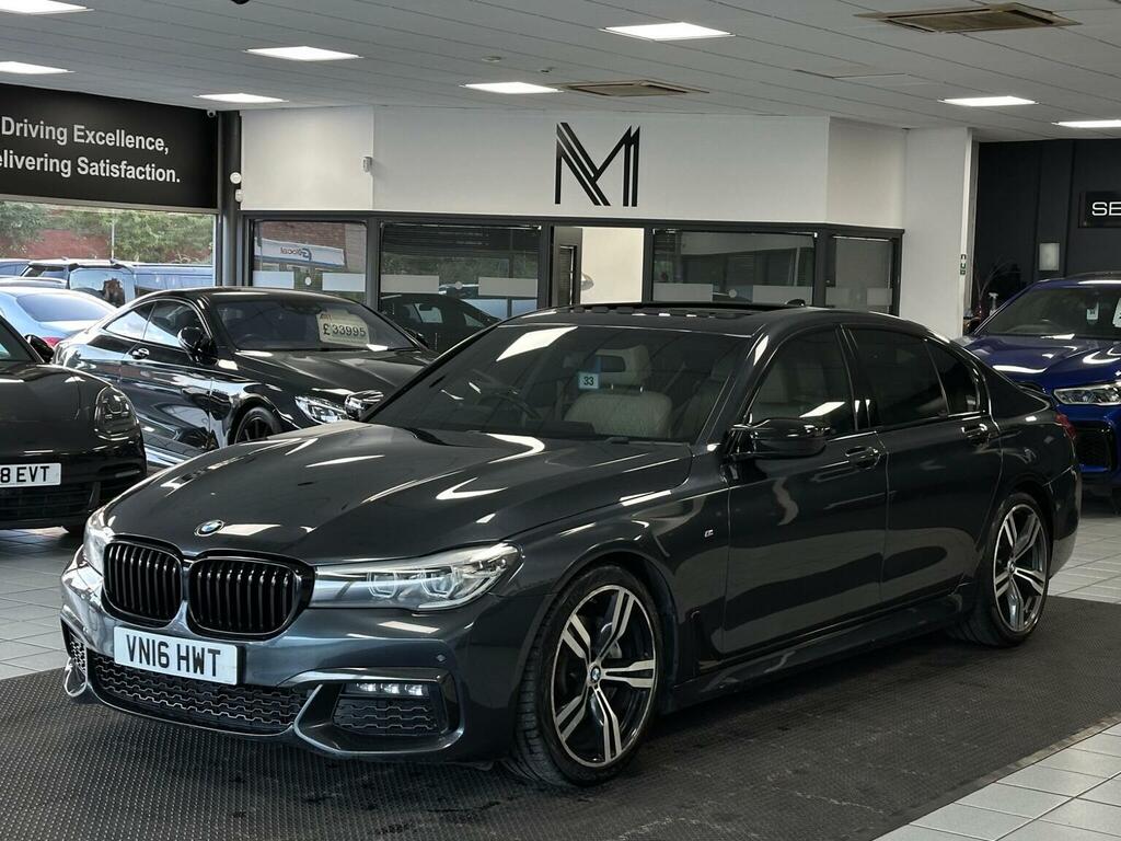 BMW 7 Series 3.0 730D M Sport Euro 6 Ss Grey #5