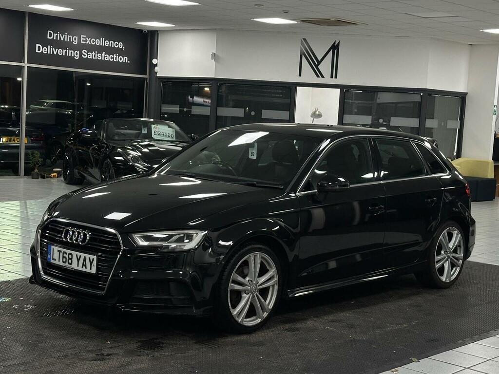 Audi A3 Hatchback 1.5 Tfsi Cod 35 S Line Sportback S Troni Black #6