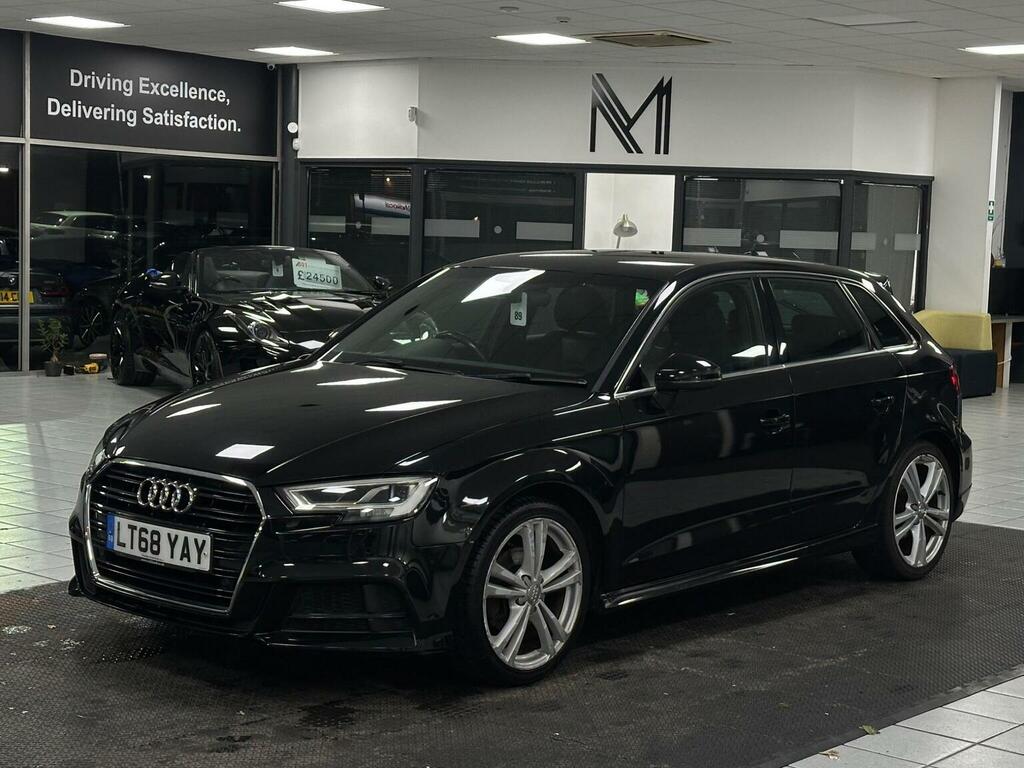 Audi A3 Hatchback 1.5 Tfsi Cod 35 S Line Sportback S Troni Black #5