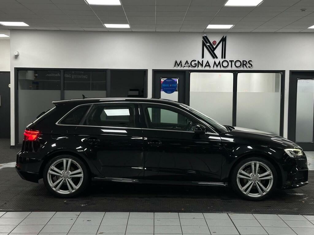 Audi A3 Hatchback 1.5 Tfsi Cod 35 S Line Sportback S Troni Black #3