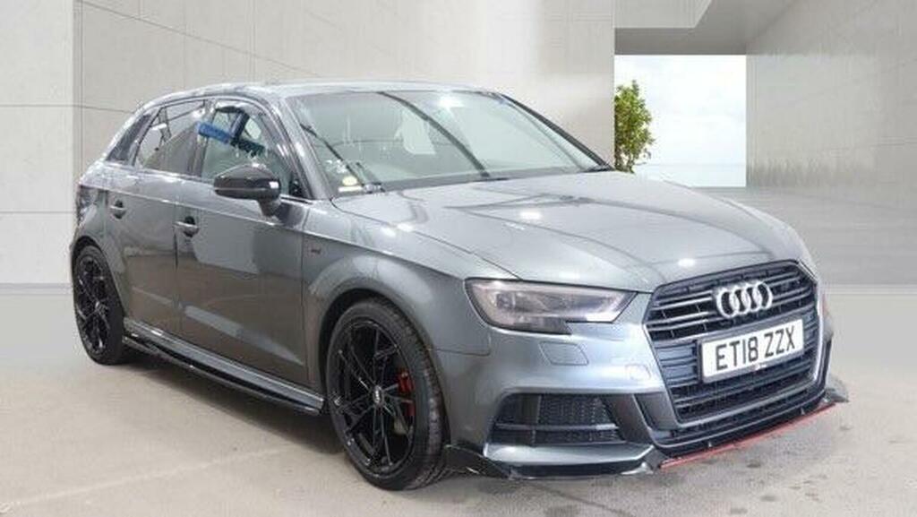 Audi A3 1.5 Tfsi Cod Black Edition Sportback S Tronic Euro Grey