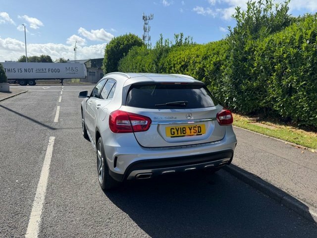 Mercedes-Benz GLA Class Gla200d Amg Line Suv Silver #5