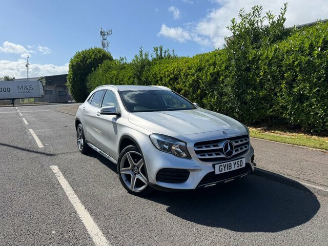 Mercedes-Benz GLA Class Gla200d Amg Line Suv Silver