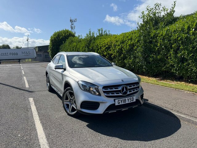 Mercedes-Benz GLA Class Gla200d Amg Line Suv Silver #2
