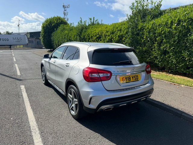 Mercedes-Benz GLA Class Gla200d Amg Line Suv Silver #4