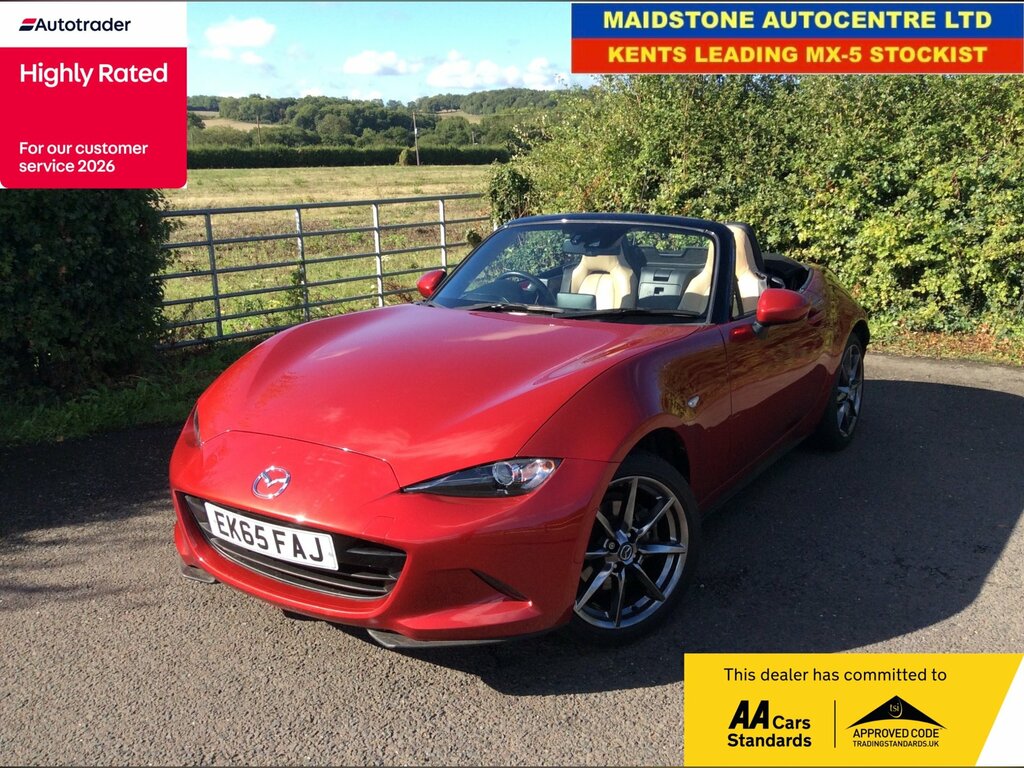 Mazda MX-5 2.0 Skyactiv-g Sport Nav Convertible Ma Red