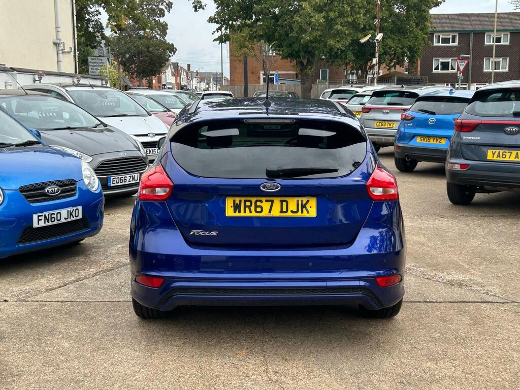 Ford Focus Hatchback 1.5 Tdci St-line Euro 6 Ss 2017 WR67DJK Blue #5