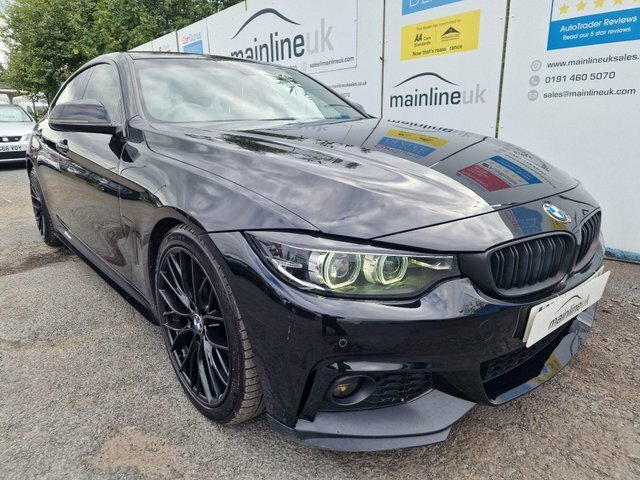 BMW 4 Series Gran Coupe 3.0 430D M Sport Euro 6 Ss Black #4