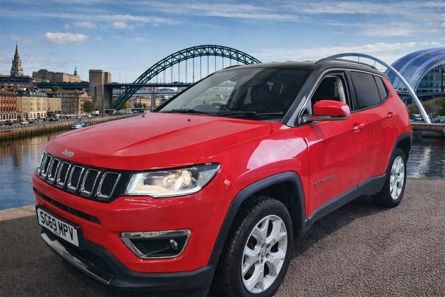 Jeep Compass 1.4T Multiairii Limited 4Wd Euro 6 Ss Red