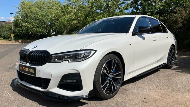BMW 3 Series Saloon MF19YSC White #3