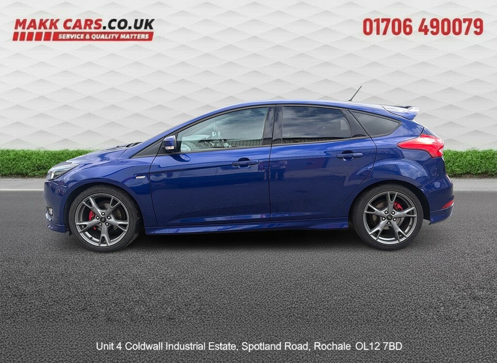 Ford Focus 1.0 T Ecoboost St-line X Blue #5