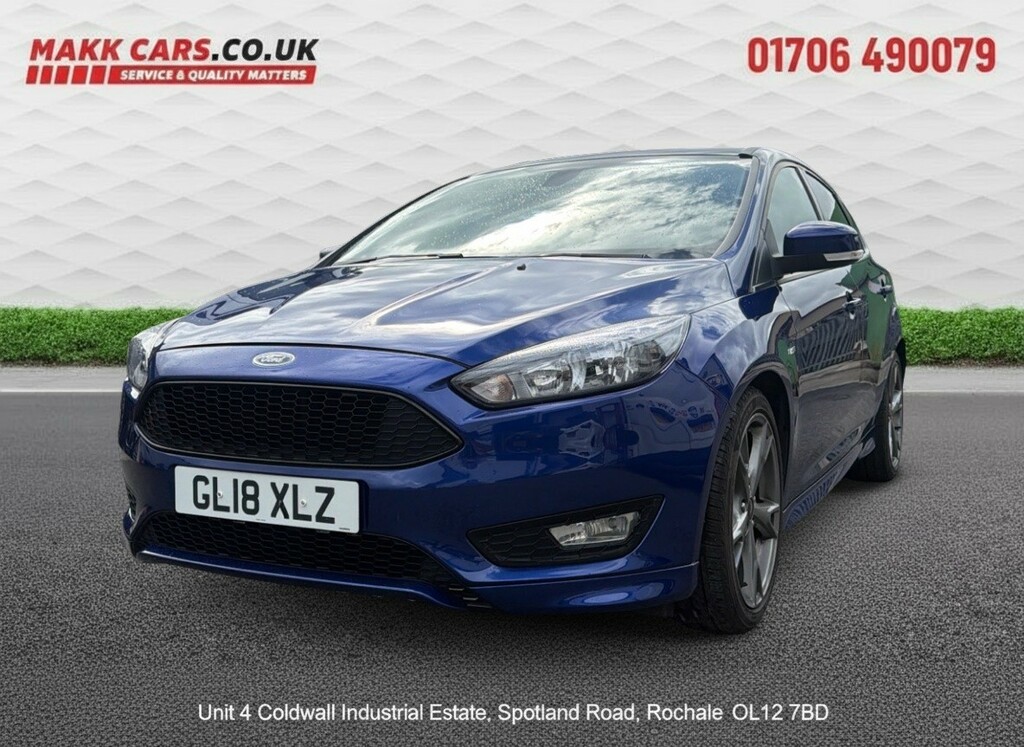 Ford Focus 1.0 T Ecoboost St-line X Blue #2