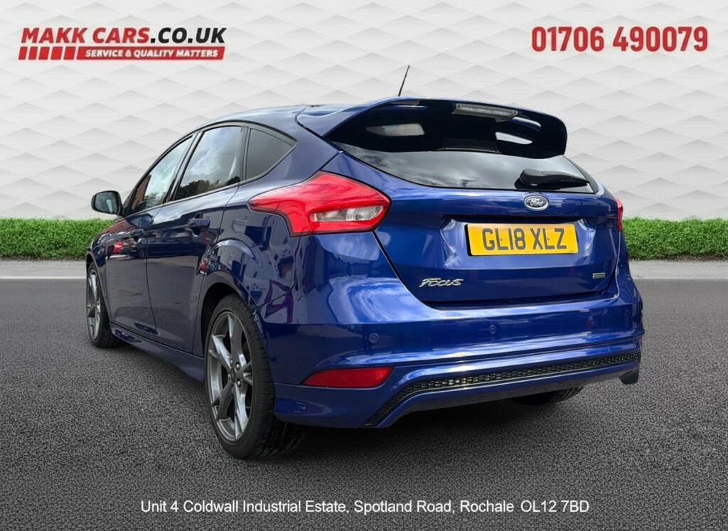 Ford Focus 1.0 T Ecoboost St-line X Blue #3