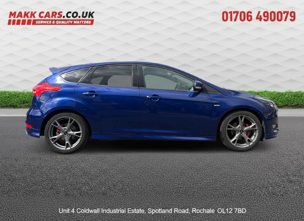 Ford Focus 1.0 T Ecoboost St-line X Blue #6