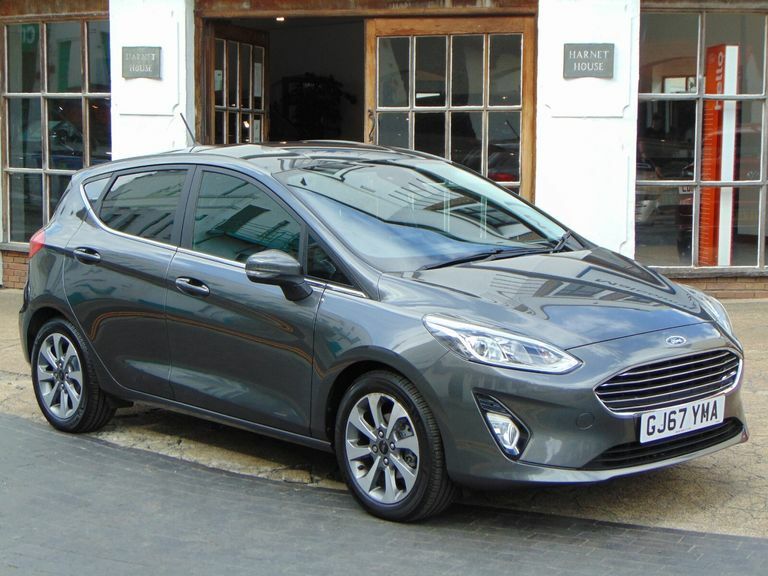 Ford Fiesta 1.0 Ecoboost Titanium GJ67YMA Grey
