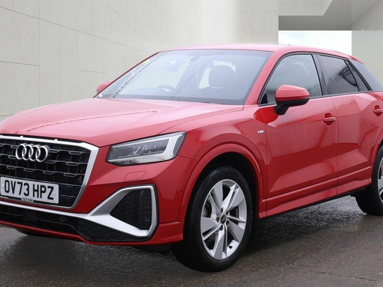 Audi Q2 35 Tfsi S Line OV73HPZ Red #5