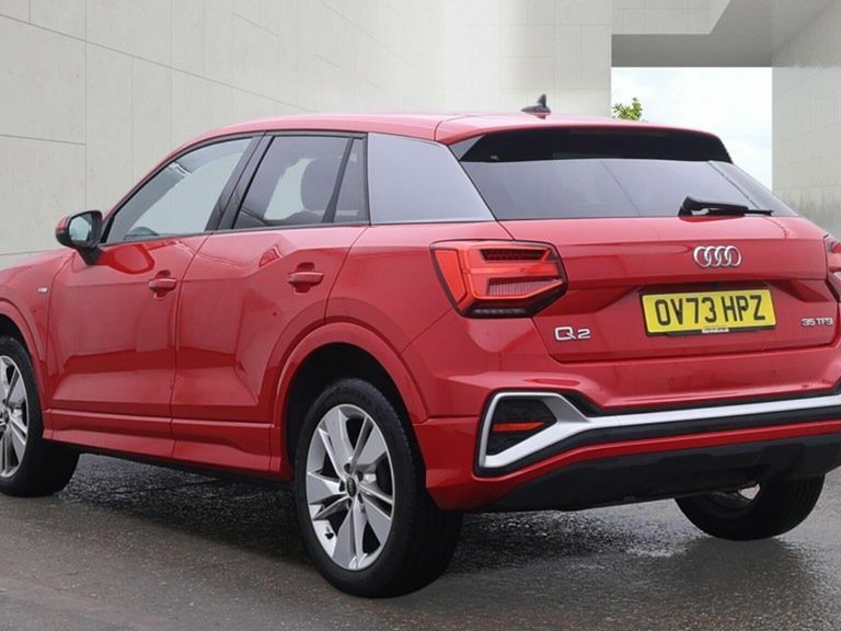 Audi Q2 35 Tfsi S Line OV73HPZ Red #6