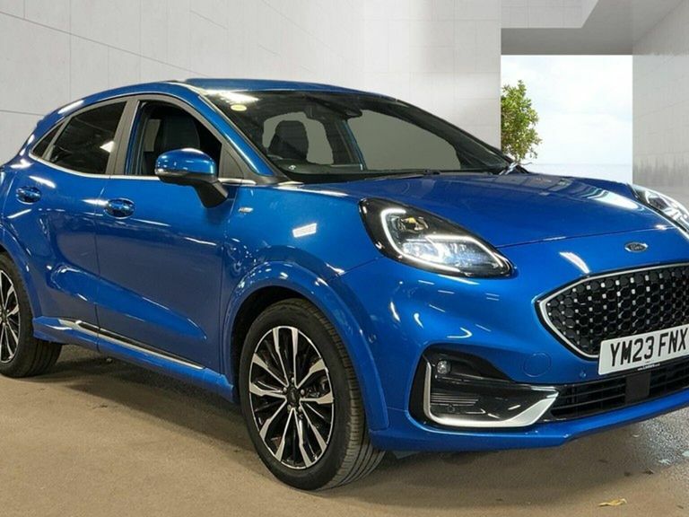 Ford Puma 1.0 Ecoboost Hybrid Mhev St-line Vignale Blue