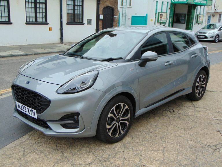 Ford Puma 1.0 Ecoboost Hybrid Mhev St-line Dct MJ23XYH Silver #4