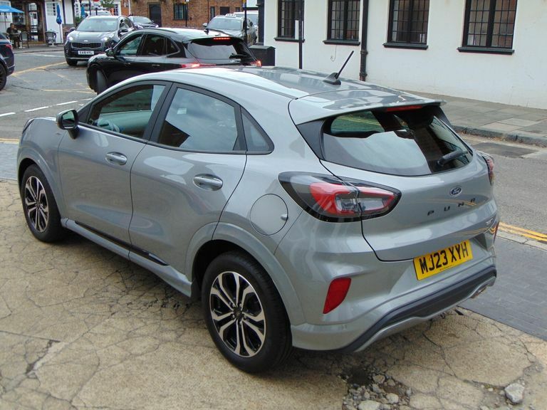 Ford Puma 1.0 Ecoboost Hybrid Mhev St-line Dct MJ23XYH Silver #6