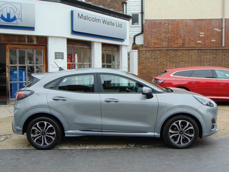 Ford Puma 1.0 Ecoboost Hybrid Mhev St-line Dct MJ23XYH Silver #2