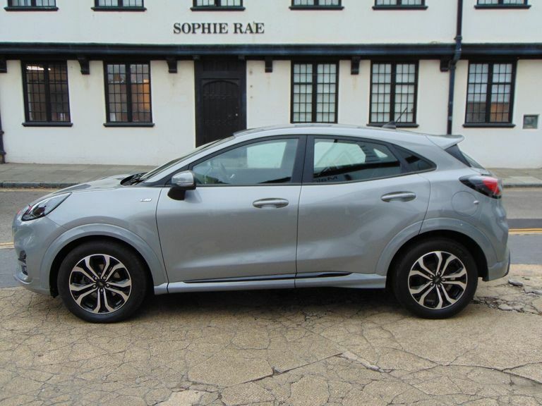 Ford Puma 1.0 Ecoboost Hybrid Mhev St-line Dct MJ23XYH Silver #5