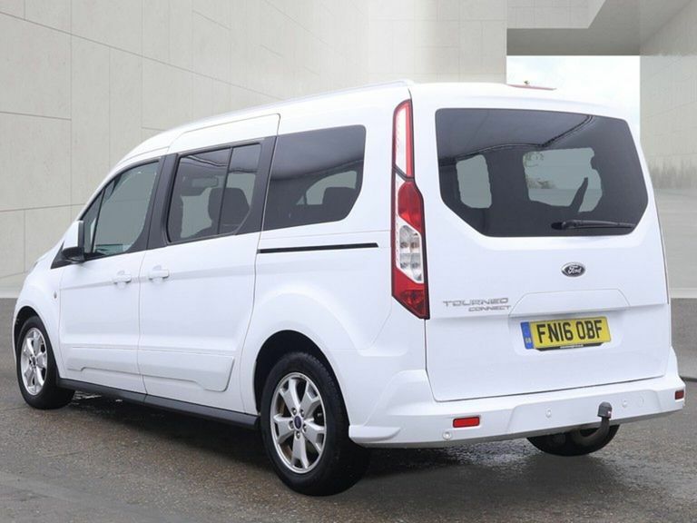 Ford Grand Tourneo Connect 1.5 Tdci 120 Zetec White #6