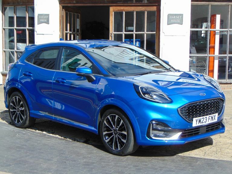 Ford Puma 1.0 Ecoboost Hybrid Mhev St-line Vignale Blue