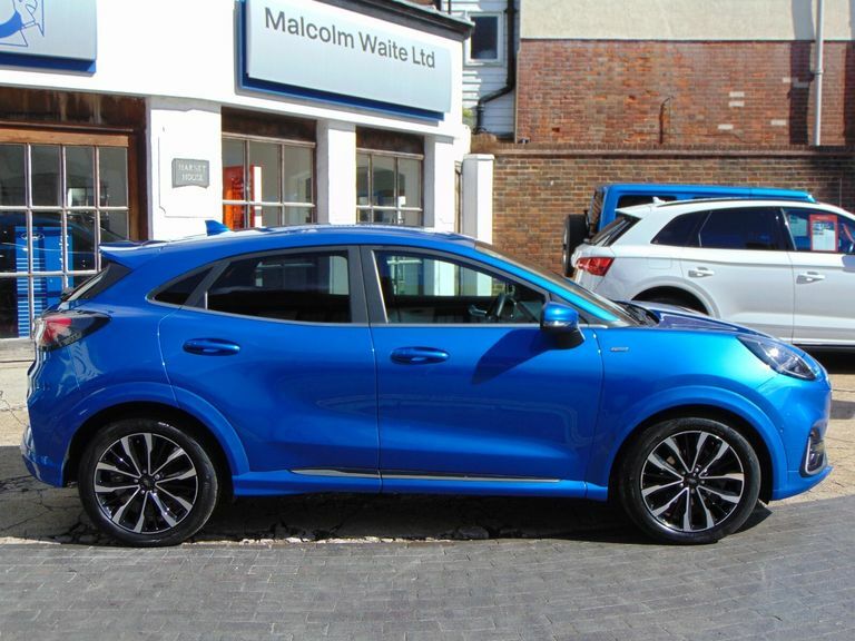 Ford Puma 1.0 Ecoboost Hybrid Mhev St-line Vignale Blue #2