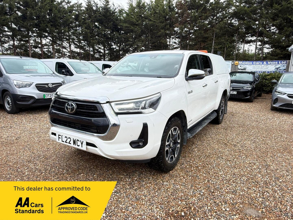 Toyota HILUX 2.4 D-4d Invincible 4Wd Euro 6 Ss White