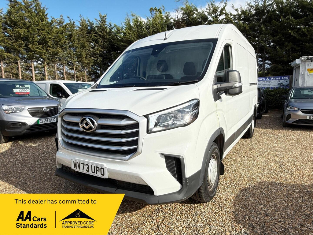 Maxus Deliver 9 2.0 D20 Fwd L3 H2 Euro 6 Ss White