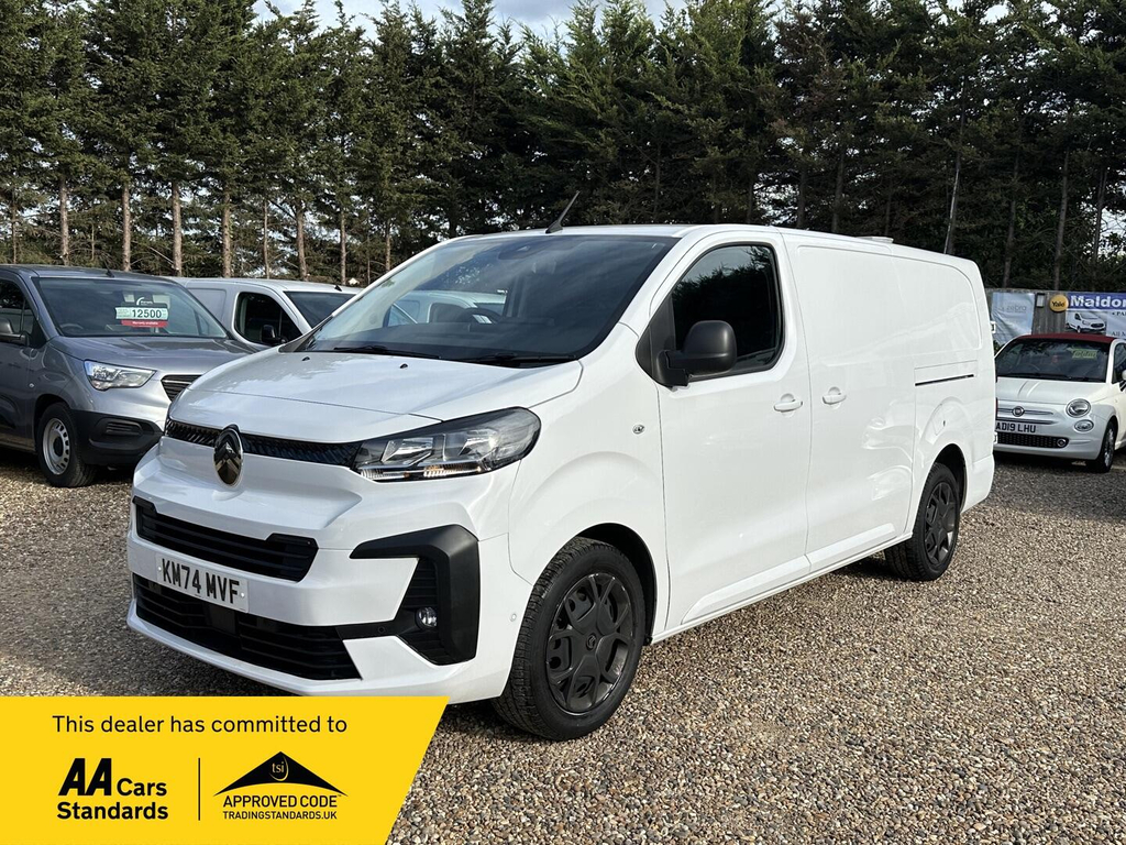 Citroen Dispatch 1.5 Bluehdi Driver XL Lwb Euro 6 Ss 6Dr KM74MVF White
