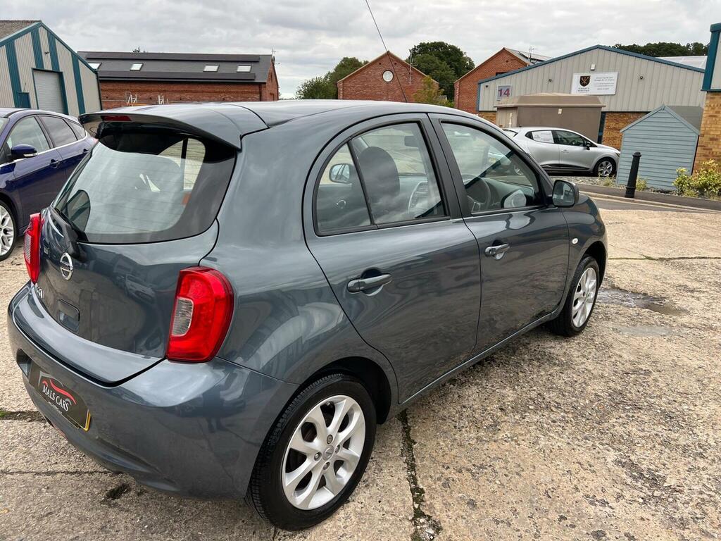 Nissan Micra 1.2 Acenta Cvt Euro 6 Grey #4