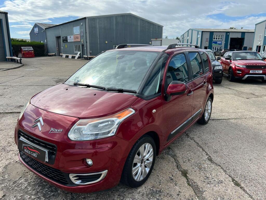 Citroen C3 Picasso 1.6 Hdi Exclusive Euro 4 Red #2