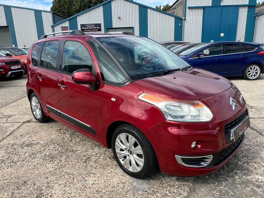 Citroen C3 Picasso 1.6 Hdi Exclusive Euro 4 Red