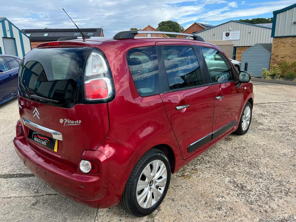 Citroen C3 Picasso 1.6 Hdi Exclusive Euro 4 Red #4