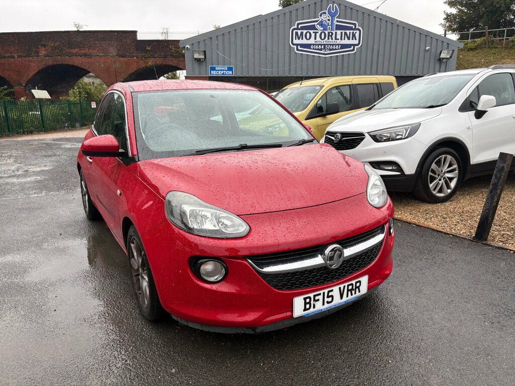 Vauxhall Adam 1.2 16V Jam Hatchback Euro 5 70 Red