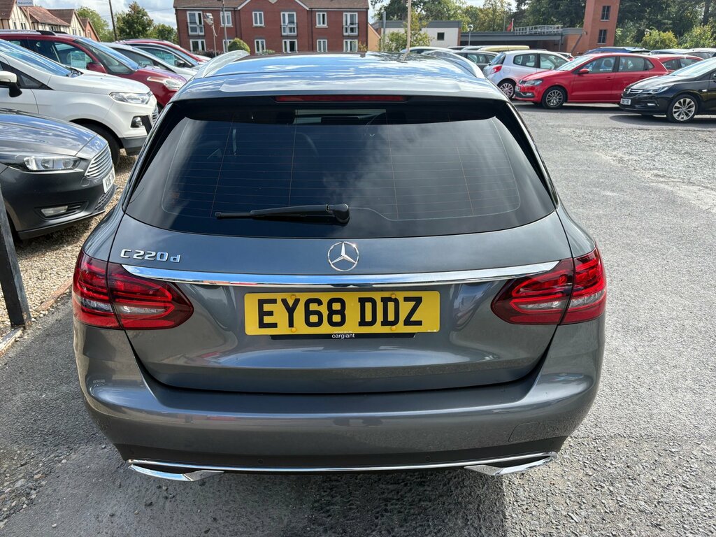 Mercedes-Benz C Class 2.0 C220d Sport Estate G-tronic Euro 6 Grey #3