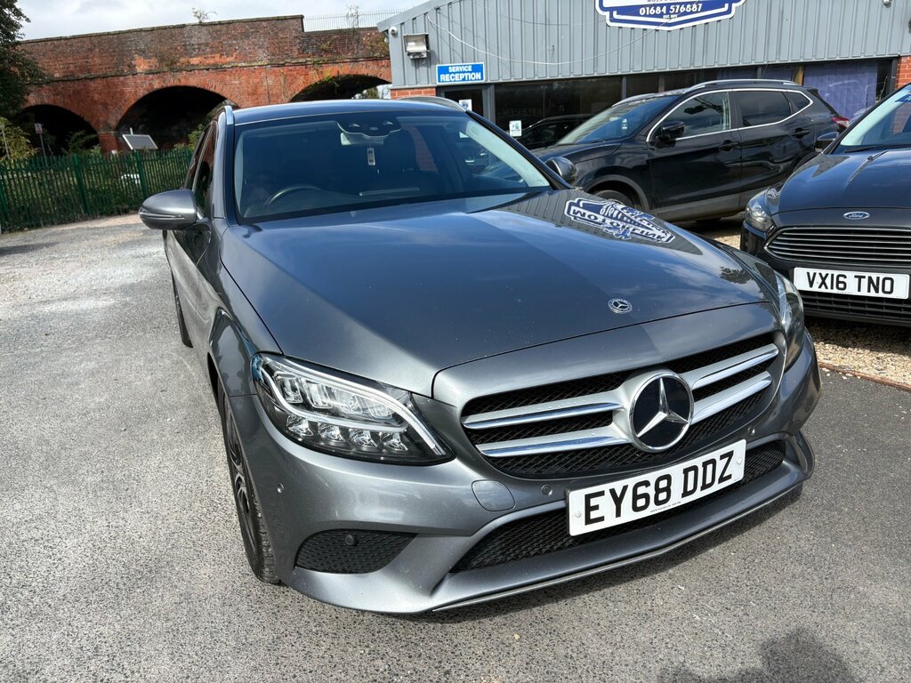 Mercedes-Benz C Class 2.0 C220d Sport Estate G-tronic Euro 6 Grey
