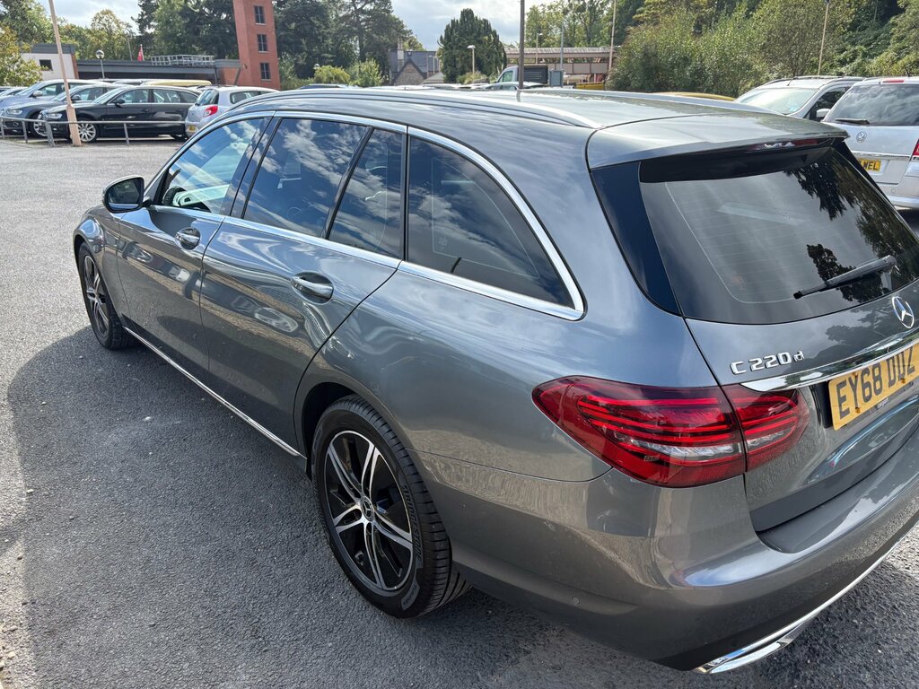 Mercedes-Benz C Class 2.0 C220d Sport Estate G-tronic Euro 6 Grey #4