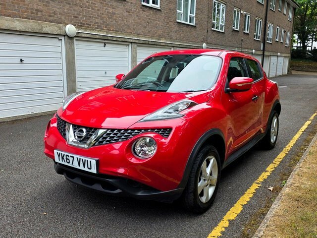 Nissan Juke Visia Suv Red #3