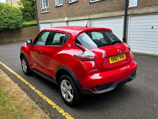 Nissan Juke Visia Suv Red #5
