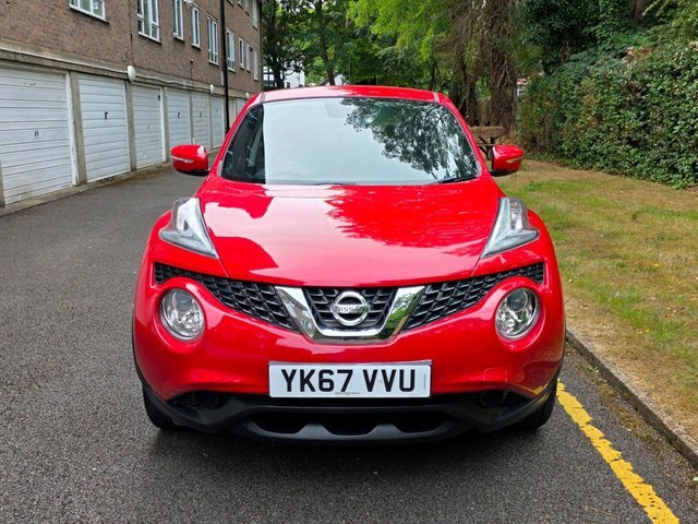 Nissan Juke Visia Suv Red #2