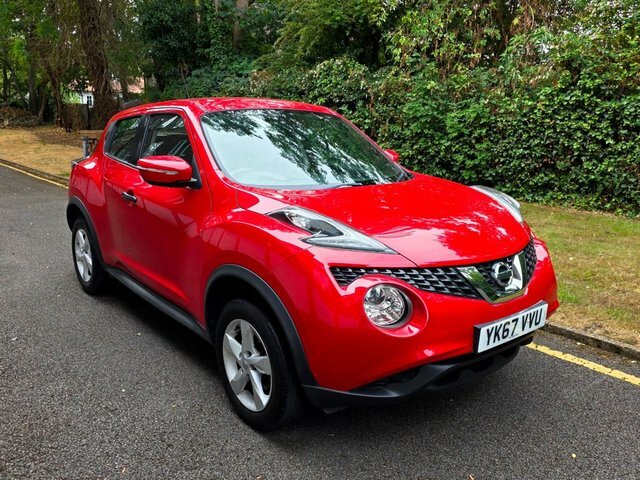 Nissan Juke Visia Suv Red