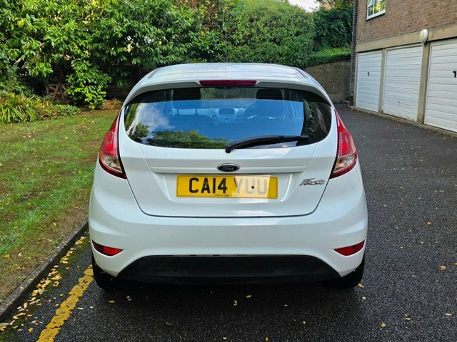 Ford Fiesta Zetec Hatchback White #6