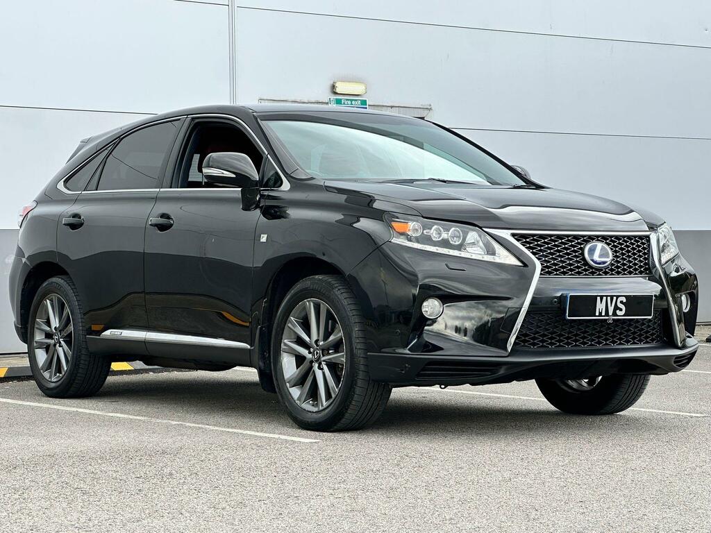 Lexus RX 3.5 450H V6 F Sport Cvt 4Wd Euro 5 Ss Black