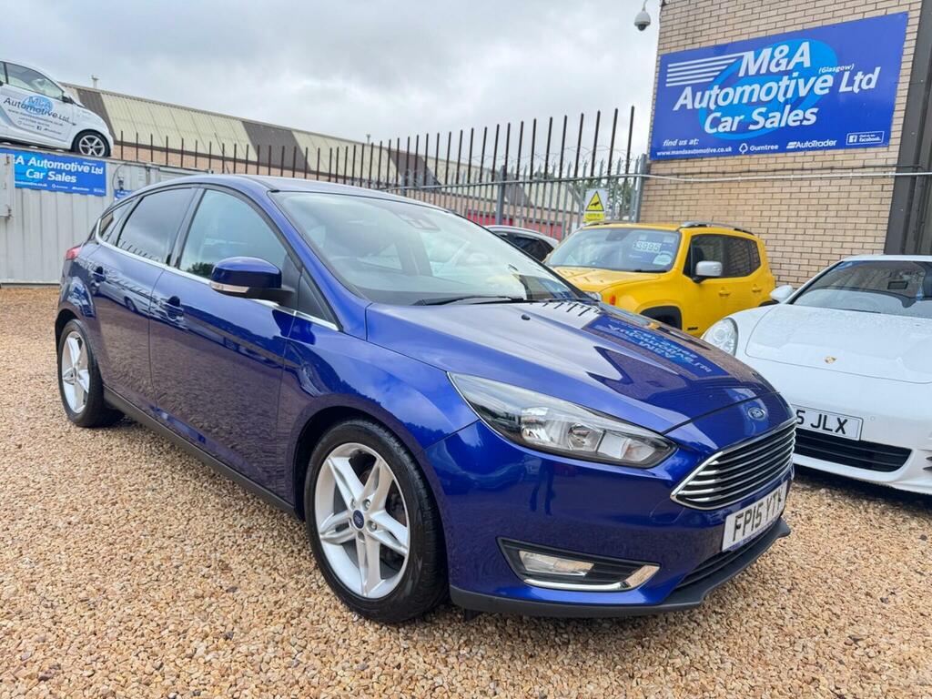 Ford Focus 1.6 Tdci Titanium Euro 5 Ss Blue
