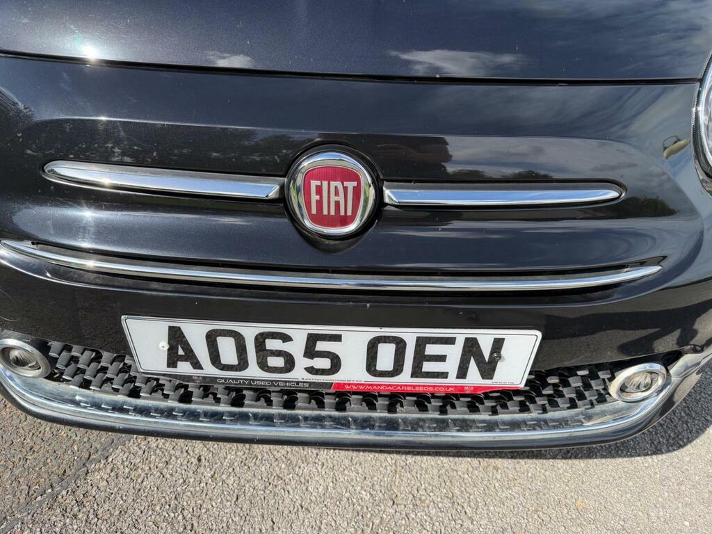 Fiat 500 1.2 Lounge Euro 6 S S Black #5