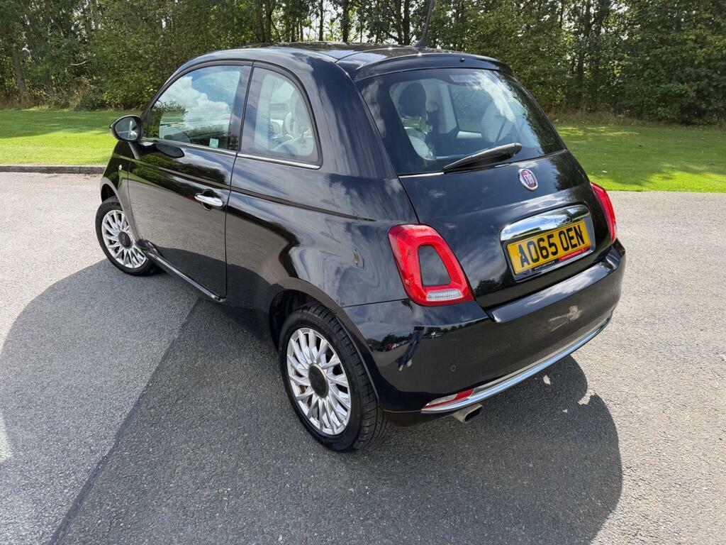 Fiat 500 1.2 Lounge Euro 6 S S Black #4