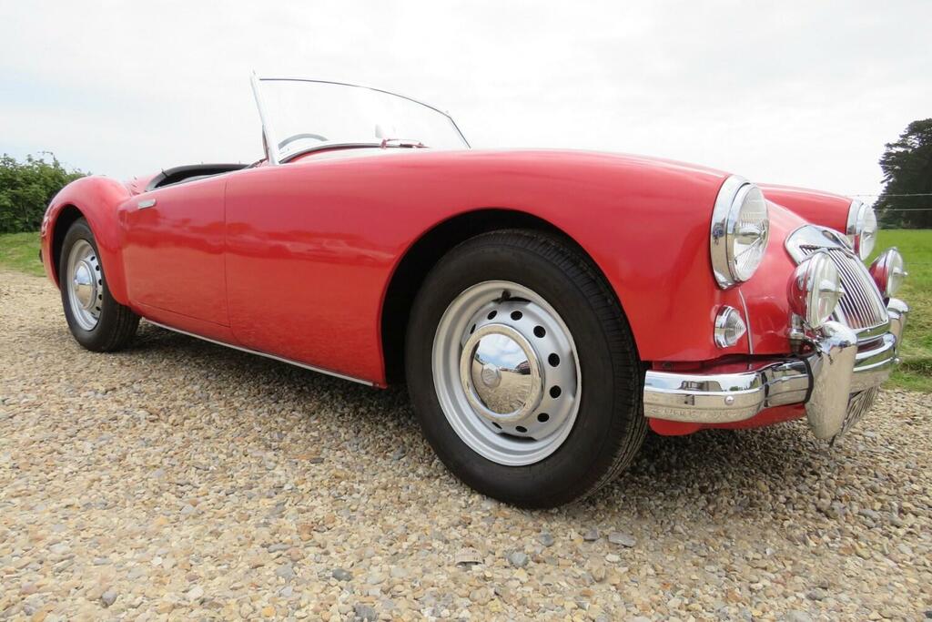 MG MGA Roadster White #3